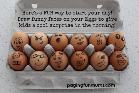 Eggy Faces! Egg Faces, Children Food, Easter Games For Kids, Boil Eggs, Smart Food, Rainbow House, Egg Carton Crafts, Kids Food, Easter Time