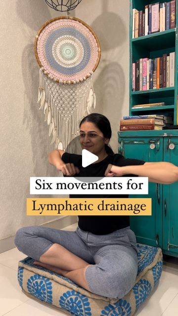 Lymph Drainage Yoga, Lymph Drainage Workout, Improve Lymph Drainage, Yoga Lymph Drainage, Lymph Drainage Stretches, Yoga For Lymph Drainage, Lymph Drainage Exercise, Limphodrenage Massage, How To Drain Lymphatics