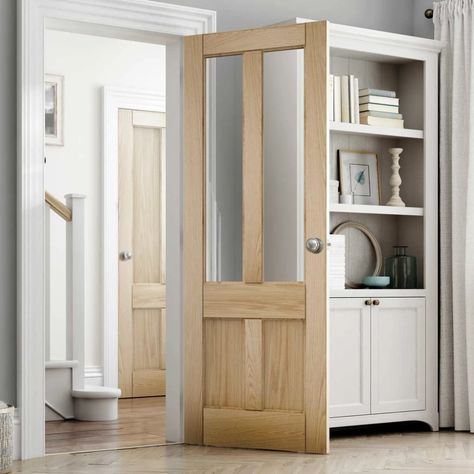 4 Panel Internal Doors, 4 Panel Doors, Jeld Wen Doors, Internal Door, Oak Doors, Internal Doors, Bifold Doors, Door Styles, Classic Elegant