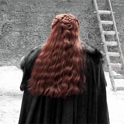 Sansa Stark Hair, Sansa Stark Aesthetic, Sansa Stark Icons, Stark Aesthetic, Game Of Thrones Sansa, Catelyn Stark, Gra O Tron, House Stark, Sansa Stark