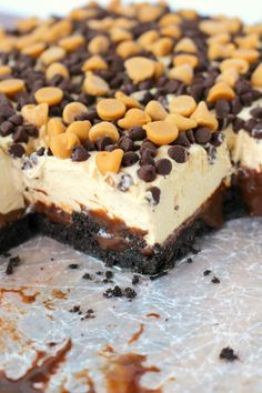 Chocolate Peanut Butter Cheesecake Bars, Peanut Butter Cheesecake Bars, Peanut Butter Cheesecake Recipes, Foodie Lover, Completely Delicious, Dessert Squares, Chocolate Peanut Butter Cheesecake, Bakery Treats, Foods Ideas