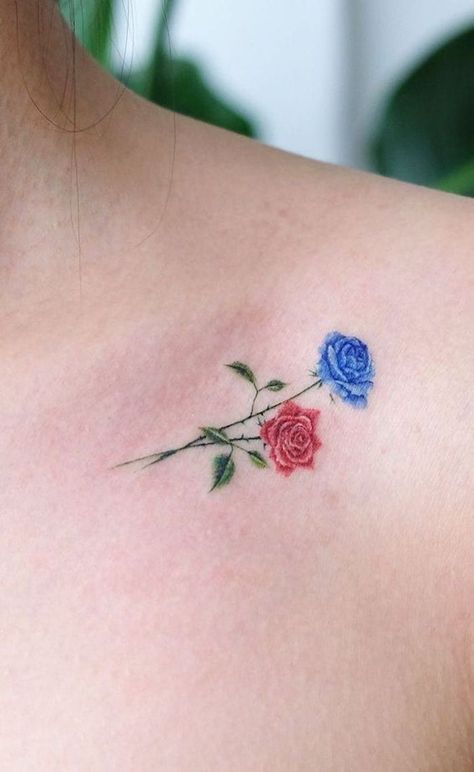 Tatuaje Cover Up, Simple Rose Tattoo, Rose Tattoo Forearm, Rose Tattoo Sleeve, Rose Tattoos For Men, Blue Rose Tattoos, Small Rose Tattoo, Rose Tattoo Design, Foot Tattoo