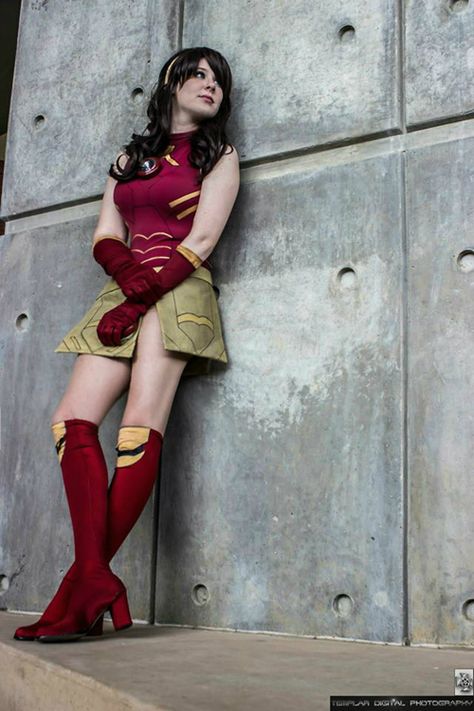 iron man Female Iron Man, Iron Man Costume Diy, Iron Man Halloween Costume, Iron Man Costume, Iron Man Cosplay, Ironman Costume, Man Cosplay, Superhero Costume, Marvel Clothes