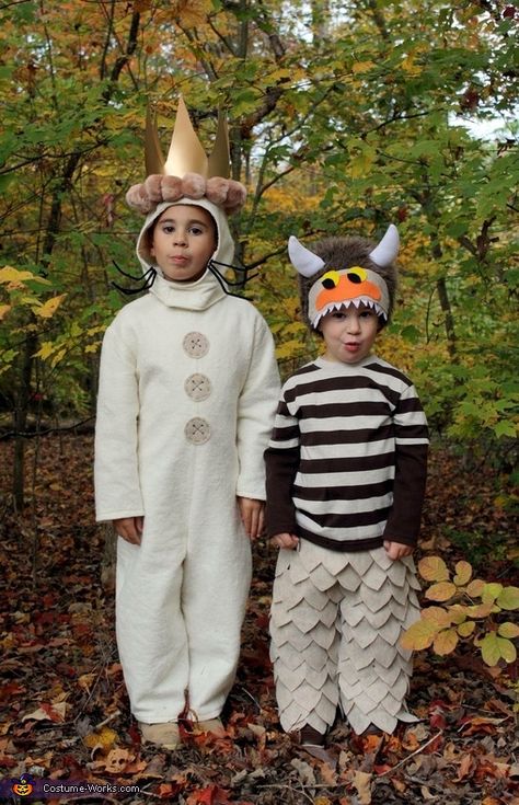 Where+the+Wild+Things+Are+Costume+-+Halloween+Costume+Contest+via+@costume_works Wild Things Costume, Halloween Constumes, Childrens Halloween Costumes, Dress Up Ideas, Book Character Day, Monster Costume, Halloween School Treats, 3 Birthday, Monster Costumes