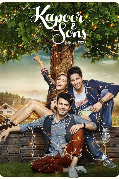 Movie Typography, Bollywood Night, Kapoor And Sons, 2023 Movies, Movies To Watch Hindi, Summer Movies, Best Bollywood Movies, Fawad Khan, Movie Dialogues