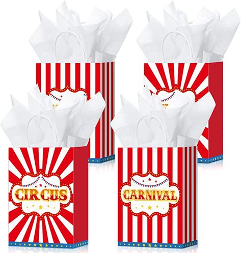 Carnival Party Favors, Circus Party Decorations, Circus Carnival Party, Carnival Birthday, Circus Birthday, Circus Party, Birthday Decoration, Boy Birthday Party, Carnival Party