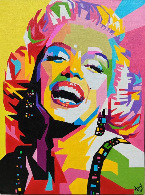 Canvas size (12" × 16") @camlin_official Acrylic colors @hobbyideasindia Paint brushes @artyshils_art_brushes Recreated work of Andy warhol❤️ . . . . #acrylicpainting #fevicrylhobbyideas #acryliccolors #popart #popartmarylinmonroe #popartlovers #popartstyle #art #artist #marilynmonroe #canvaspainting #artoftheday #amyyspalette #indie_art_gallery #instaart #painting #featuremyart #potrait #popartist #artgallery #philauri #mehreenpirzada #proudmoment #artistsoninstagram #actress #galleryart Andy Warhol Inspired Art, Andy Warhol Inspired, Andy Warhol Pop Art, Indie Art, Handmade Things, Proud Mom, Art Brushes, Pop Artist, Andy Warhol