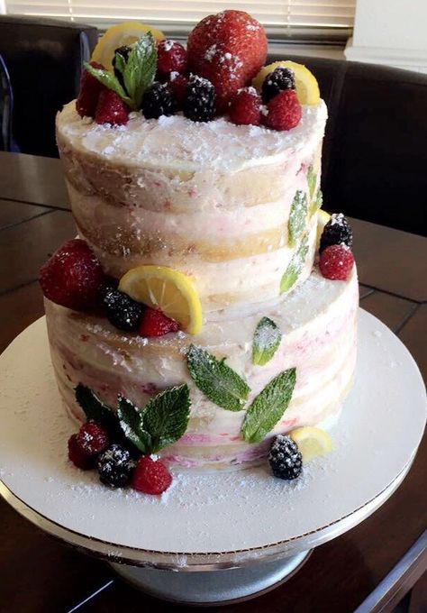 Lemon Raspberry Birthday Cake, Rasberry Lemon Cake, Lemon Raspberry Wedding Cake, Lemon And Raspberry Wedding Cake, Lemon Drizzle Cake With Raspberries & Blueberries, Raspberry Wedding Cake, Wedding Cake With Raspberries, Lemon Wedding Cakes, Raspberry Lemon Cakes