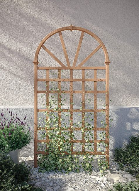 Vinyl Lattice Panels, New England Arbors, Wood Trellis, Arbors Trellis, Arch Trellis, Climbing Flowers, Wooden Trellis, Trellis Plants, Garden Trellis