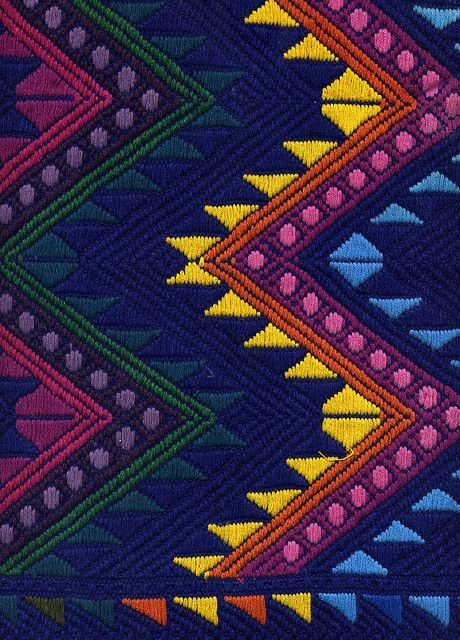 Guatemala Art | ... patterns on a piece of cloth from Guatemala | Flickr - Photo Sharing Mayan Textiles, Cultural Patterns, Mexican Pattern, Guatemalan Textiles, Mexican Textiles, Tenun Ikat, Mayan Art, Mexico Culture, Mexican Designs