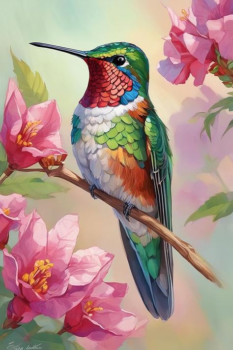 Hummingbird colors