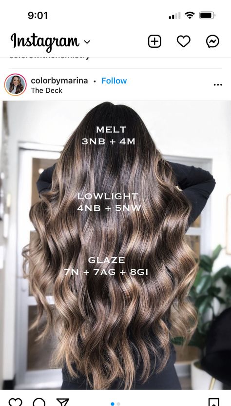 Shades Of Q Redken, Redken Shades Ash Brown Formula, Igor’s Vibrance Formula, Dimensional Brunette Redken Formula, Shades Eq Level 7 Formulas, Redken Fall Color Formulas, Hair Toner Colors Brunette, Reverse Balayage Formula, Redkin Eq Shades Formulas Brunette