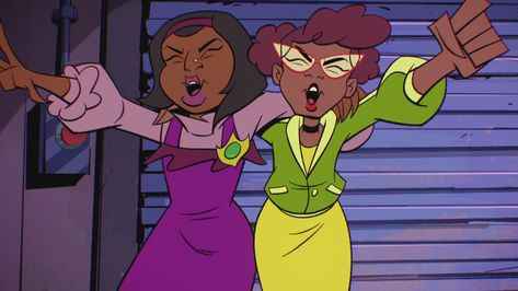 sunita and april o’neil rise of the teenage mutant turtles (rottmnt 2018) Tmnt 2018 April, April Rise Of The Tmnt, Rottmnt April Reference, Rise Of The Teenage Mutant Ninja Turtles April, April Rottmnt Screenshots, Rise Of The Tmnt April, April O Neil Rise, Rottmnt April X Sunita, April X Sunita