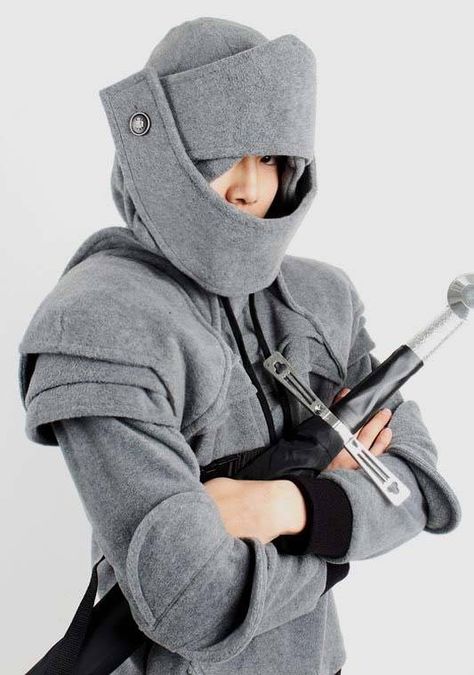 Duncan Armored Knight Hoodie Turns You Into a Medieval Knight 2d Bags, Knight Hoodie, Armor Hoodie, Cartoon Bag, Suit Of Armor, Medieval Knight, Mori Girl, Grey Hoodie, Winter Scarf