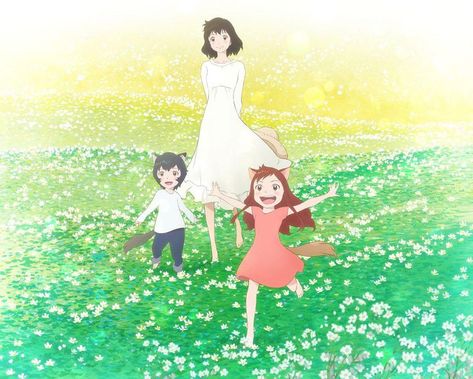 Wolf Children Anime, Ōkami Kodomo No Ame To Yuki, Wolf Children Ame, Studio Chizu, Mamoru Hosoda, Wolf Children, Alvin And The Chipmunks, 10 Anniversary, I Love Anime