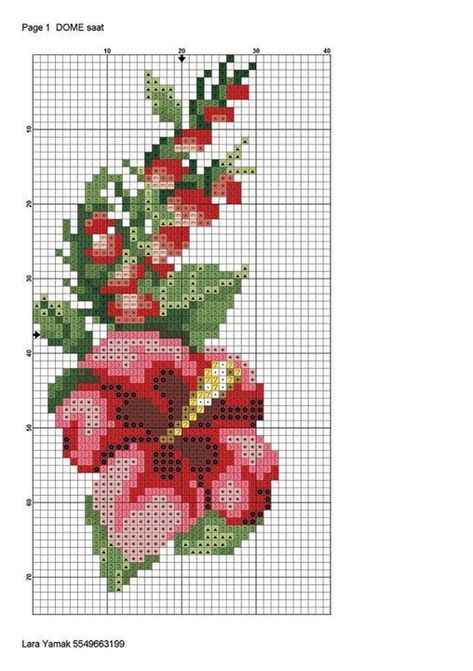 Hibiscus Cross Stitch Pattern Free, Hibiscus Flower Cross Stitch Pattern, Hibiscus Cross Stitch Pattern, Hibiscus Cross Stitch, Cross Stitch Silhouette, Floral Cross Stitch Pattern, Cross Stitch Geometric, Cross Stitch Needles, Cross Stitch Patterns Flowers