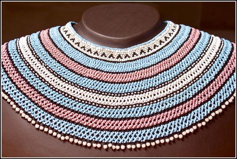 Mfengu beadwork collar (c) MAXHOSA BY LADUMA Xhosa Jewellery, Xhosa Symbols, Xhosa Beads, Xhosa Beadwork, Xhosa Outfits, Maxhosa By Laduma, Winnie Mandela, African Beadwork, Mosaic Sculpture