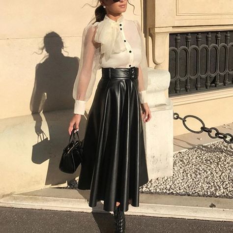 Elegant Tie Belt High Waist Long Pleated Skirts - Power Day Sale#casualdresses #casuallovers #casualoutfits #casualstyle #officewear #workwear Long Pleated Skirts, 10 Winter Outfits, Midi Skirt Spring, Skirts Vintage, Simple Fall Outfits, Pleated Long Skirt, Pleated Skirts, Spring Skirts, Zara Skirts