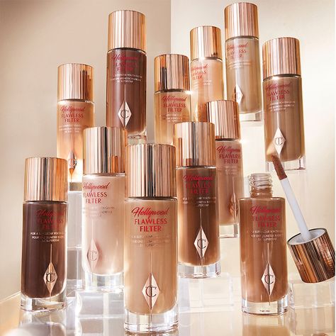 Charlotte Tilbury Hollywood Flawless Filter, Charlotte Tilbury Hollywood Flawless, Hollywood Flawless Filter, Flawless Filter, Charlotte Tilbury Makeup, Sephora Beauty, Glowy Skin, Luxury Makeup, Beauty Inside