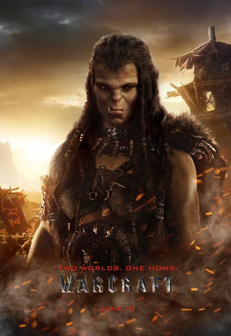 Warcraft Film, World Of Warcraft Orc, World Of Warcraft Movie, Warcraft Orc, World Of Warcraft Game, Warcraft Movie, Female Orc, Warcraft Characters, Warcraft Art