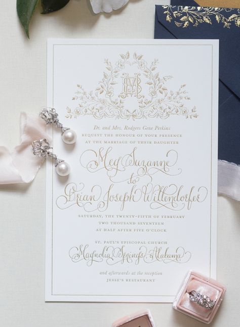 Royal Wedding Invitation, Regal Wedding, Fairytale Wedding Invitations, Calligraphy Wedding Invitations, Wedding Invitation Trends, Creative Wedding Invitations, White Wedding Invitations, Calligraphy Wedding Invitation, Letterpress Invitations