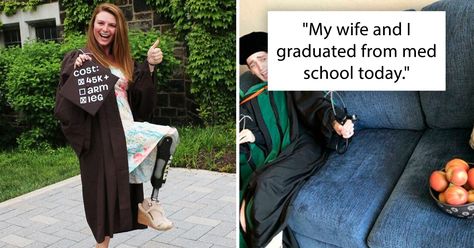 45 Hilarious Graduate Posts Demonstrating A Master's Degree In Humor Masters Degree Aesthetic, Degree Aesthetic, Degree Graduation, High School Principal, 8th Grade Graduation, Master's Degree, Animal Science, College Experience, Graduation Cap Decoration