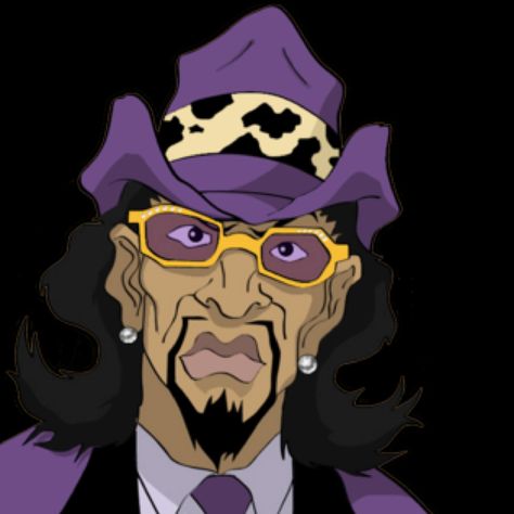 A Pimp Named Slickback A Pimp Named Slickback Costume, Pimp Named Slickback Costume, Pimp Character Design, Villain Energy, Pimp Named Slickback, Hilarious Memes Funny, Cartoon Mural, Boondocks Characters, Boondocks Cartoon