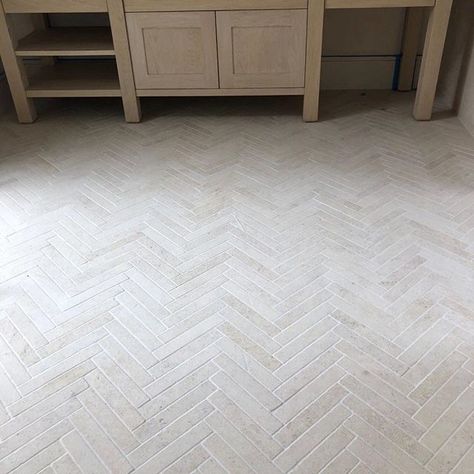 Herringbone Bathroom Floor, Herringbone Tiles, Herringbone Tile Floors, Entryway Tile, Laundry Room Flooring, Mudroom Design, Herringbone Floor, Herringbone Tile, Kitchen Floor Tile