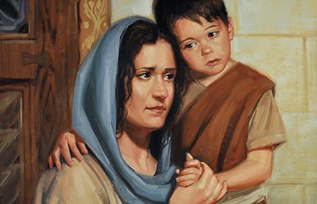 Hannah and Samuel Hannah And Samuel, Hannah Bible, Mothers In The Bible, Samuel Bible, Godly Mother, Children Praying, Bible Words Images, Catholic Women, 1 Samuel