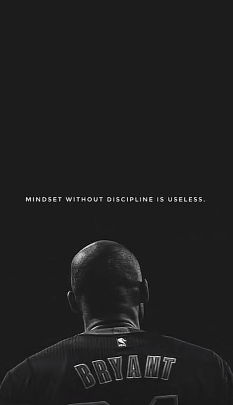 Basketball Motivational Quotes Mindset, Motivation Black And White, Inspirational Volleyball Quotes, Kobe Quotes, Basketball Quotes Inspirational, Inspirational Sports Quotes, Discipline Quotes, Volleyball Quotes, Man Up Quotes