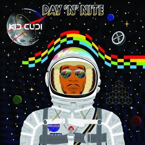 Kid Cudi- "Day 'N' Nite" Enter Galactic, Night Music Video, Day N Night, Day And Nite, Night Music, Kids Night, Kid Cudi, Man On The Moon, Corte De Cabelo Masculino