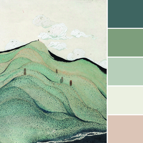 Pastel Green And White Color Palette, Light Green Palette Colour Schemes, Setting Plaster Color Palette, Setting Plaster Color Scheme, Setting Plaster And Green, Light Green Pallet, Setting Plaster Colour Palette, Light Green Color Scheme, Colour Palette Landscape