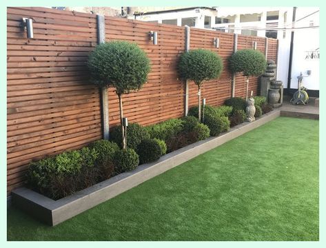 Modern Garden Landscaping, Small Garden Landscape, Modern Backyard Landscaping, Front Garden Design, Back Garden Design, Backyard Pools, Patio Garden Design, Modern Garden Design, Fence Landscaping