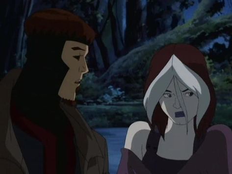 X Men Evolution Rogue, Rogue Xmen, Gambit Marvel, Marvel Rogue, Cajun Spice, Rogue Gambit, Marvel Cartoons, X Men Evolution, Marvel Wall