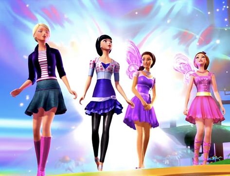 Barbie a fairy secret Barbie And Her Sisters, Barbie Fairy, Princess Charm School, Barbie Cartoon, Barbie Images, Barbie Costume, Barbie Theme, Princess Pictures, Childhood Movies