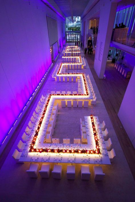 Creative table layouts for event spaces Wedding Reception Seating Arrangement, Wedding Table Layouts, Seating Wedding, Wedding Reception Layout, Reception Layout, Banquet Seating, Wedding Table Seating, Wedding Reception Seating, Reception Seating