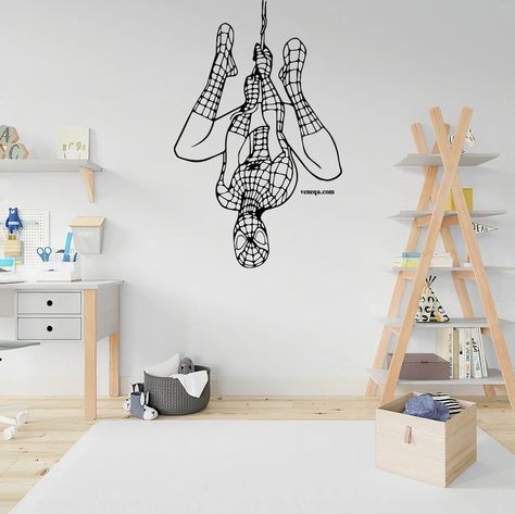 Shop smarter and save more money with our discount code. Use the latest Veneqa Coupon Code At Couponclans.com Spiderman Bedroom Target, Spidey And Friends Room Ideas, Neutral Spiderman Bedroom, Spider Room Decor, Modern Spiderman Room, Neutral Superhero Bedroom, Spider Man Kids Room, Spider Man Nursery, Super Hero Bedroom Ideas