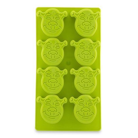 PRICES MAY VARY. THE GREATEST FAIRYTALE NEVER TOLD: Prepare to rewrite your own story. That warm drink will have a very different ending when you use this exclusive silicon ice cube tray that gives you ice in the shape of the swamp-dwelling ogre known as Shrek. OGRES ARE LIKE ONIONS: Begin your own epic quest to defeat lukewarm drinks with Shrek. A subtle way to tell visitors you want them out of your swamp, each of the 8 molds in this reusable silicone tray feature the ogre's smirking face. MEE Shrek First Birthday Party, Shrek Bachelorette Party, Shrek Themed Birthday Party, Shrek Birthday Party Decorations, Shrek Decor, Shrek Party Ideas Decoration, Shrek Themed Party, Shrek Birthday Party, Shrek Halloween