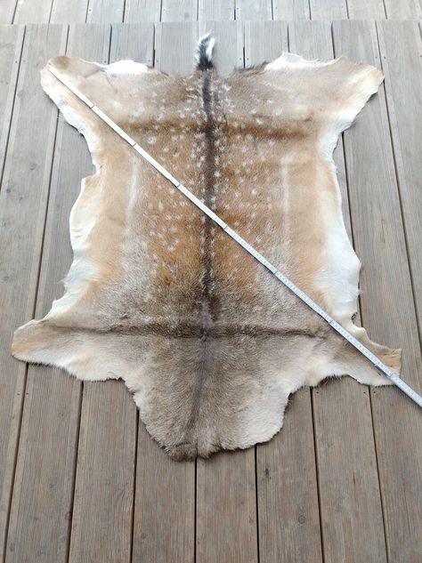 Tanning deer hide