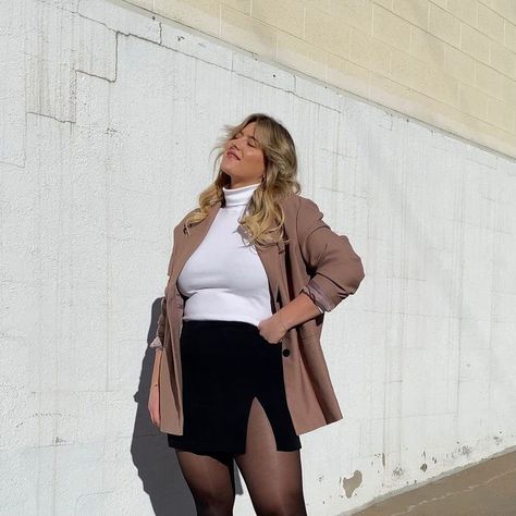 Mid Size Outfits, Casual Date Night Outfit, Moda Curvy, Midsize Outfits, Skirt Outfits Fall, Mid Size Fashion, Looks Pinterest, Midsize Fashion, Mid Size