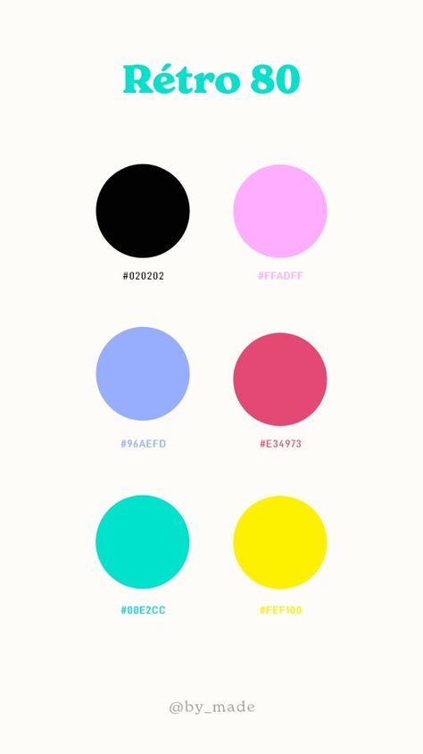 Colour Wheel Theory, Neon Colour Palette, Yellow Palette, Color Palette Inspiration, Color Design Inspiration, Hex Color Palette, Color Palette Yellow, Palette Art, Palette Inspiration