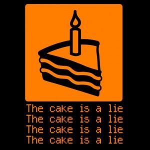 The Cake Is A Lie, Viking Birthday, Nerdy Decor, Valve Games, Aperture Science, Portal Game, Portal 2, Geek Decor, Geek Out