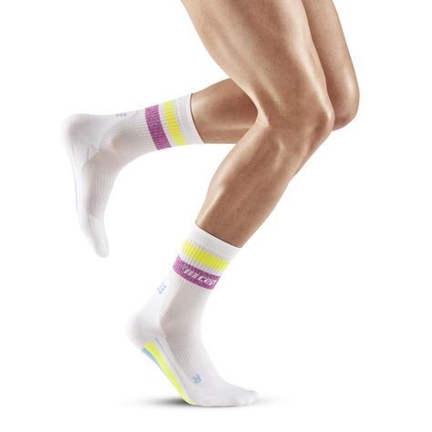 PRICES MAY VARY. 87% Polyamide, 13% Spandex Machine Wash RUNNING COMPRESSION SOCKS FOR MEN: Crewcut running socks use medical-grade compression to provide a comfortable and functional fit for athletes looking to enhance performance or for everyday use in reducing swelling, fatigue, and cramping. BLISTER-FREE FIT: The design and proven blend of materials used in these active socks ensure a skin-tight, wrinkle-free fit to guarantee confident runs without blisters or slipping. Padded zones also pro 80s Socks, Men's Crew Cut, Miami Vibes, Endurance Training, Running Club, Pro Athletes, Crew Cut, Running Socks, Crew Cuts