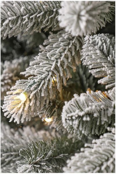 It's beginning to look a lot like Christmas... Frosty Christmas Tree, Nordic Forest, Frosted Tree, Snowy Christmas Tree, Snowy Christmas, Thrifty Decor, House Decorating, New Home Designs, Artificial Christmas Tree