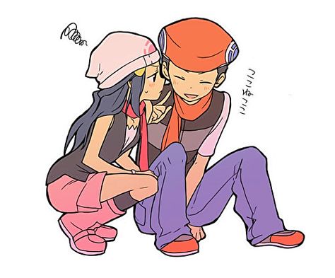 Dawn and Lucas Pokemon Couples, Pokemon Adventures, Pokémon Trainers, Pokemon Special, Pokemon Ships, Pokemon Trainers, Pokemon Characters, Pokemon Trainer, Pocket Monsters