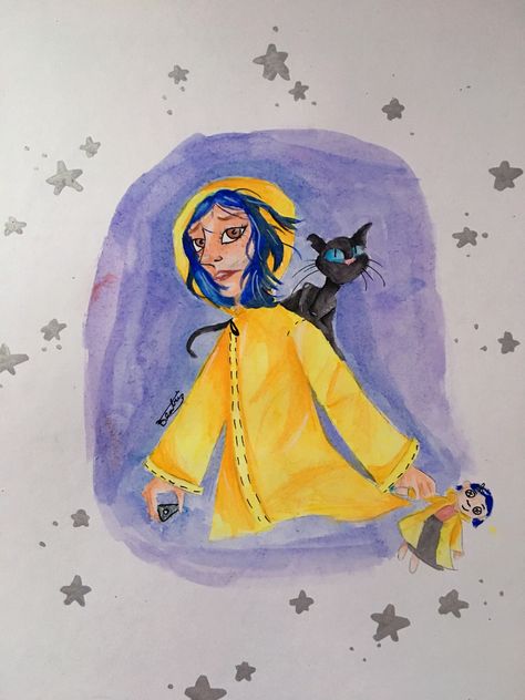 Coraline art #arte #draw Coraline Art, Coraline, Digital Drawing, Princess Zelda, Zelda Characters, Disney Princess, Disney Characters, Drawings, Fictional Characters