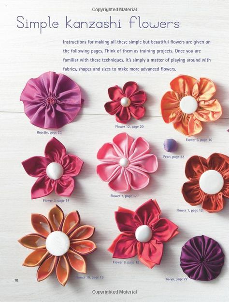 Japanese Hair Ornaments, Flowers To Make, Japanese Hair, Kanzashi Flowers, Japanese Hairstyle, Japanese Flowers, Japanese Fabric, Book Store, Hair Ornaments