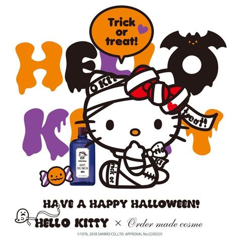 Hello Kitty Halloween Happy Halloween Hello Kitty, Halloween Hello Kitty, Hello Kitty Vans, Halloween Kitty, Halloween Pics, Hello Kitty Imagenes, Hello Kitty Videos, Bat Art, Hello Kitty Images