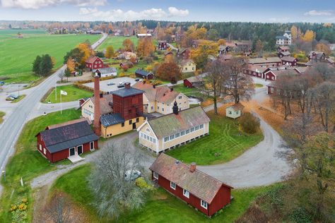 For Sale: An Entire Swedish Village - The New York Times Swedish Village, Abandoned Village, Real Estate Investment, Watch Tower, Fishing Villages, Photography Wallpaper, House Hunting, Ghost Towns, Gated Community