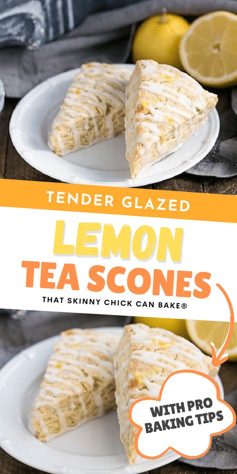 Glazed Lemon Scones are enhanced by the flavors of lemon zest and English breakfast tea for a delightful morning treat. Check the pro tips for making perfect tender scones! English Breakfast Ideas, Tender Scones, Tea Scones Recipe, Lemon Scones Recipe, Fun Breakfast Ideas, Breakfast Lasagna, Citrus Party, Tea Scones, Breakfast Ideas For Kids